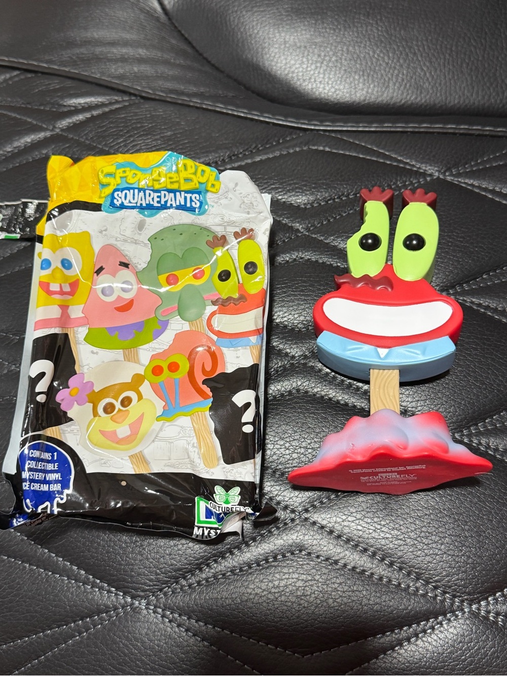 SpongeBob SquarePants Mr. Krabs Ice Cream Bar Figure - Red, Green, Blue, Yellow